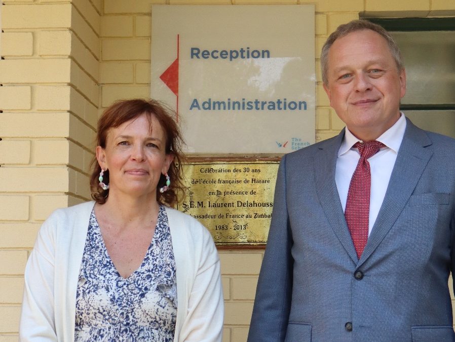 Visit from the First Counsellor of the French Embassy in Zimbabwe